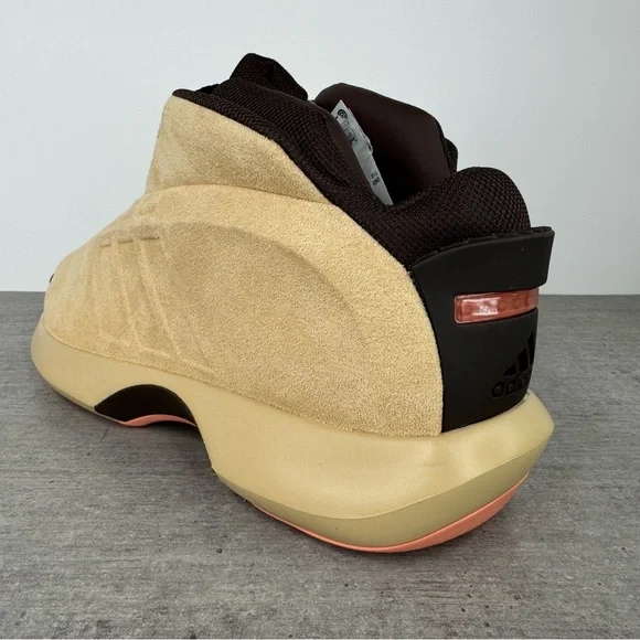 Adidas Crazy 1Kobe Retro Shoes -Beige/Brown IF1142 Men's Size 9